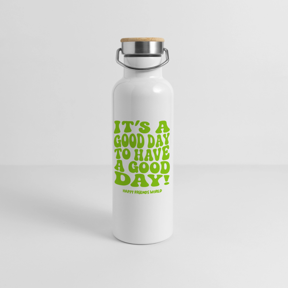 Thermosflasche GOOD DAY - Weiß