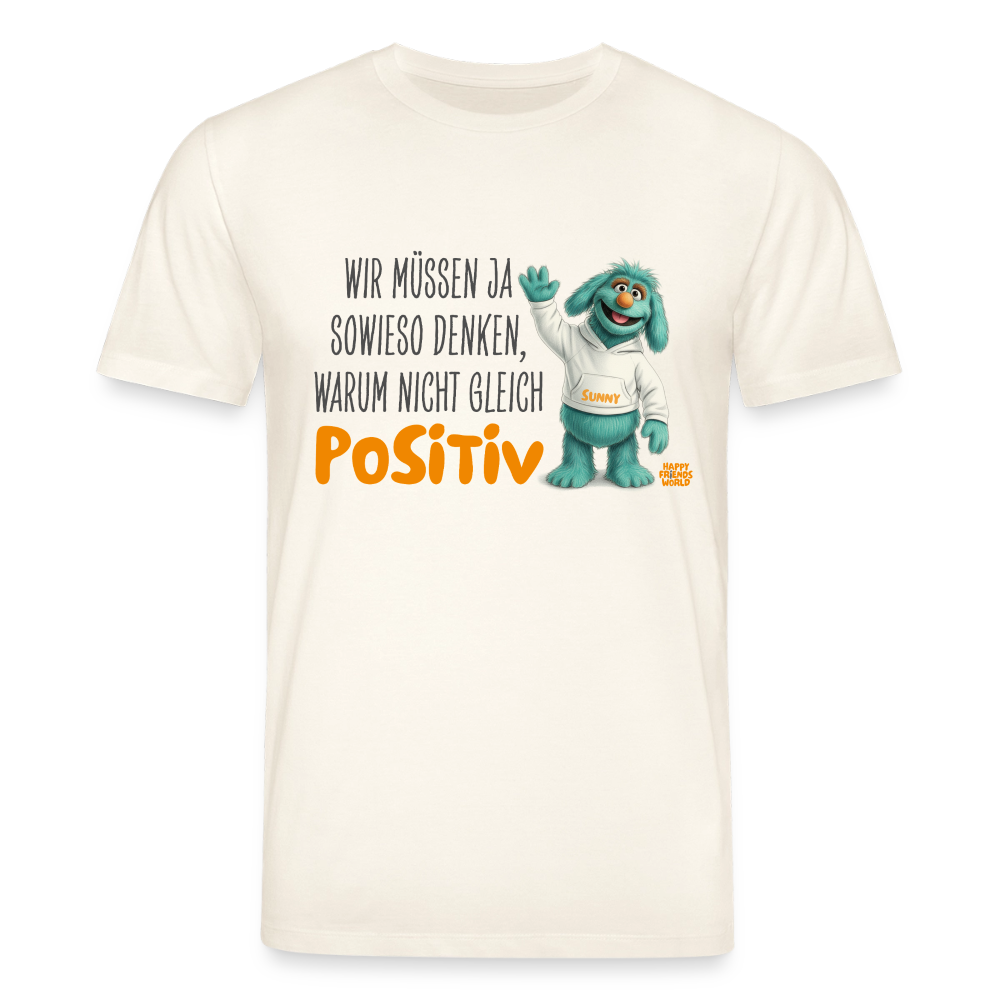 Unisex Bio-T-Shirt SUNNY - Naturweiß
