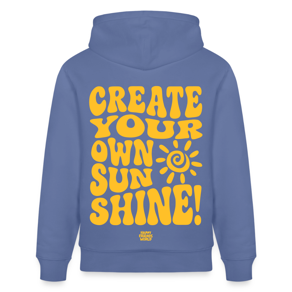 PREMIUM Unisex Bio-Hoodie SUNSHINE - Blau