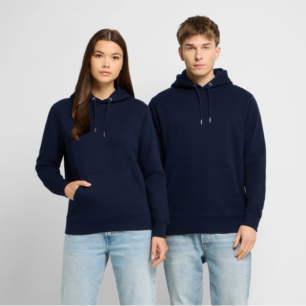 PREMIUM Unisex Bio-Hoodie EVERYTHING - Navy