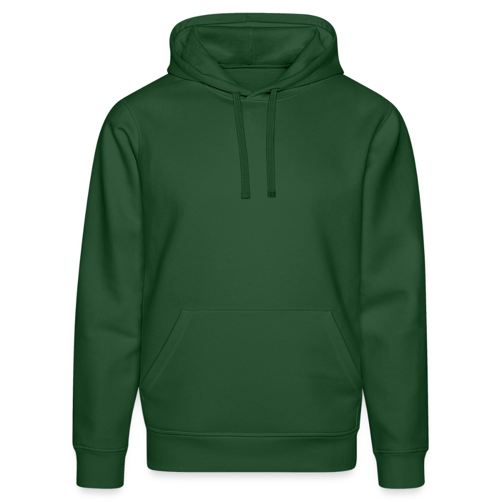 Unisex Bio-Hoodie SMILE - Flaschengrün