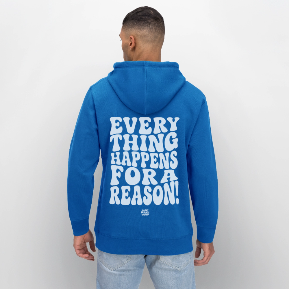Unisex Bio-Hoodie EVERYTHING - Königsblau