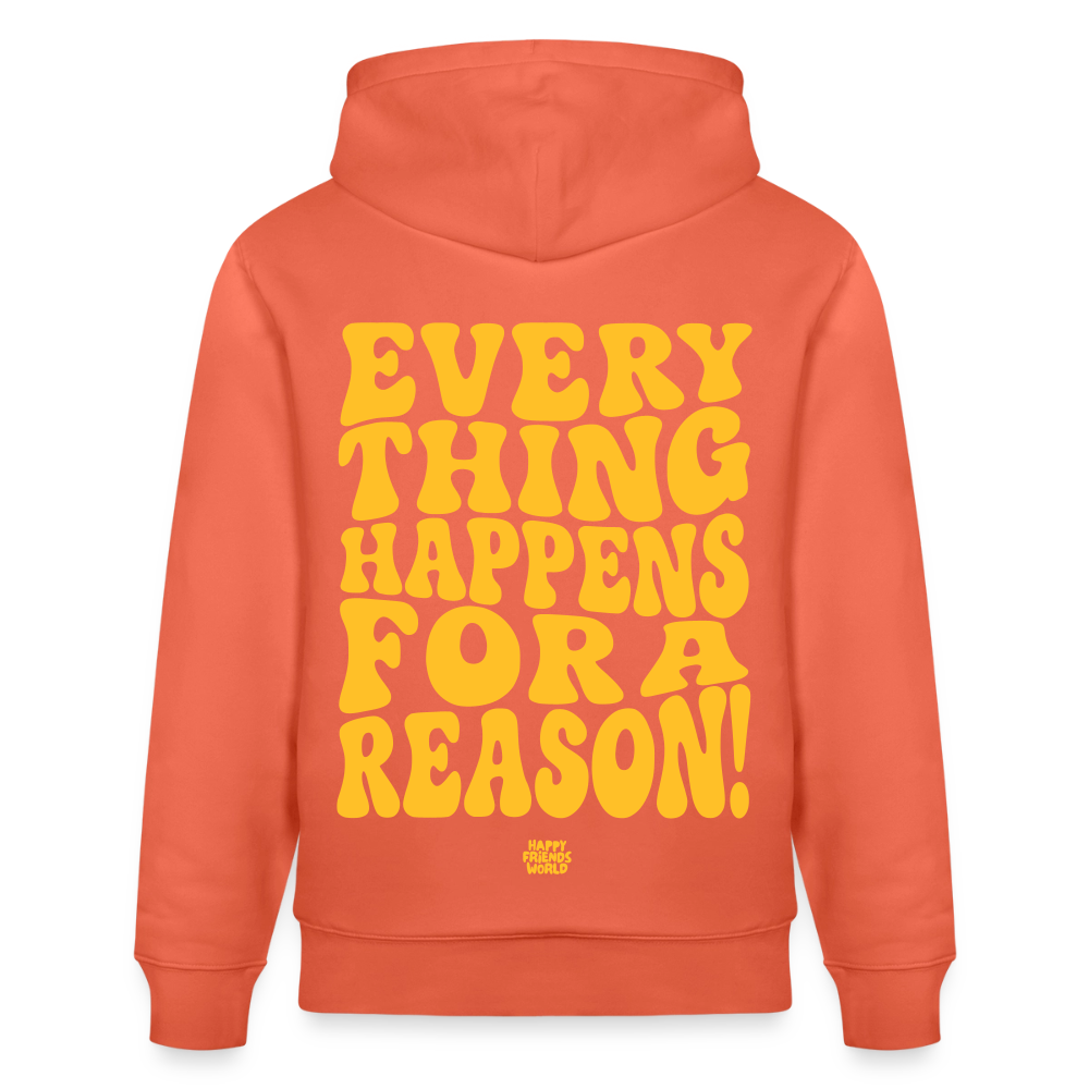 PREMIUM Unisex Bio-Hoodie EVERYTHING - Hellrot