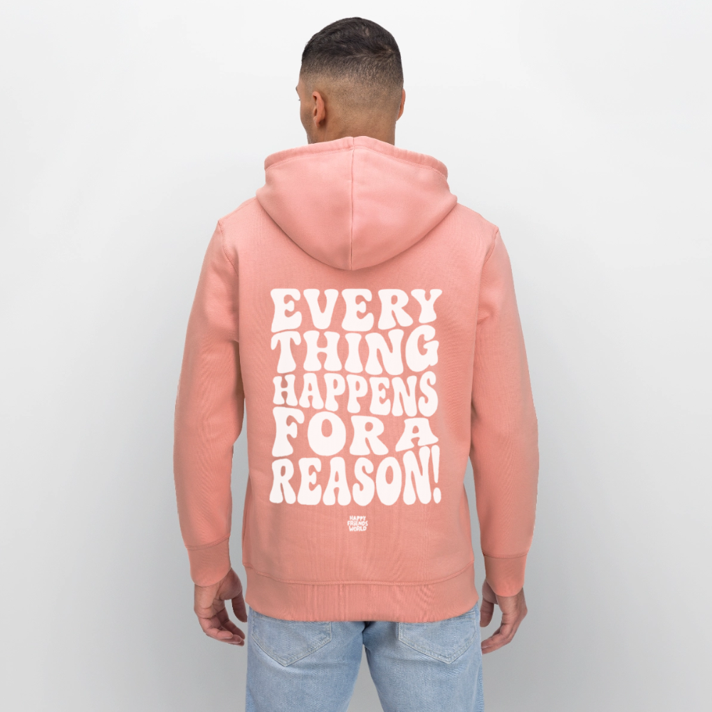 Unisex Bio-Hoodie EVERYTHING - Altrosa