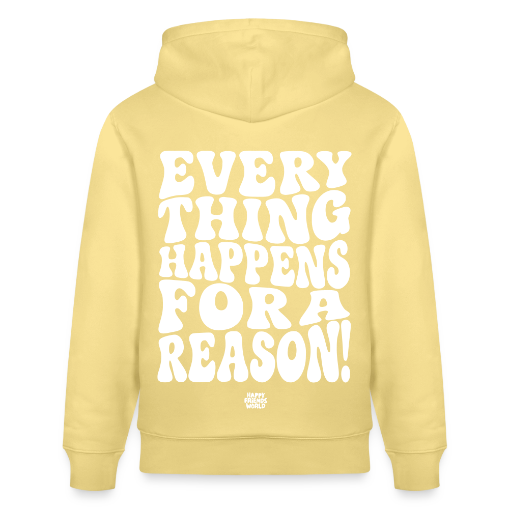 PREMIUM Unisex Bio-Hoodie EVERYTHING - Gelb Viva