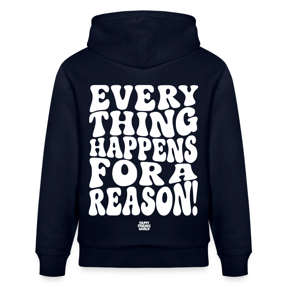 PREMIUM Unisex Bio-Hoodie EVERYTHING - Navy