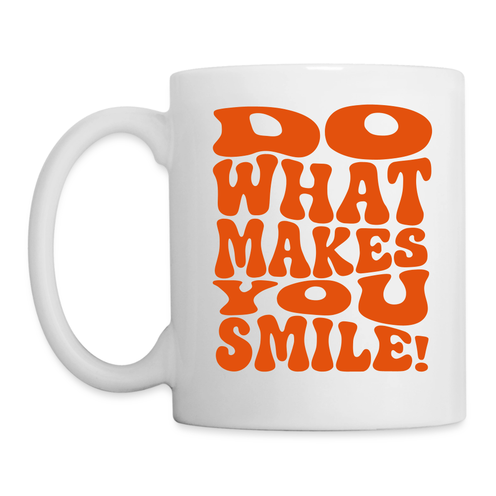 Tasse SMILE - Weiß