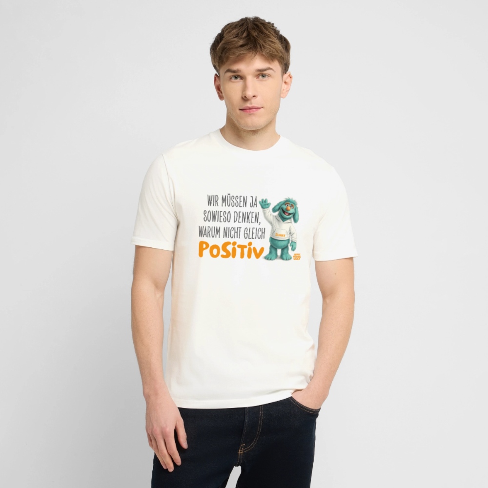 Unisex Bio-T-Shirt SUNNY - Naturweiß