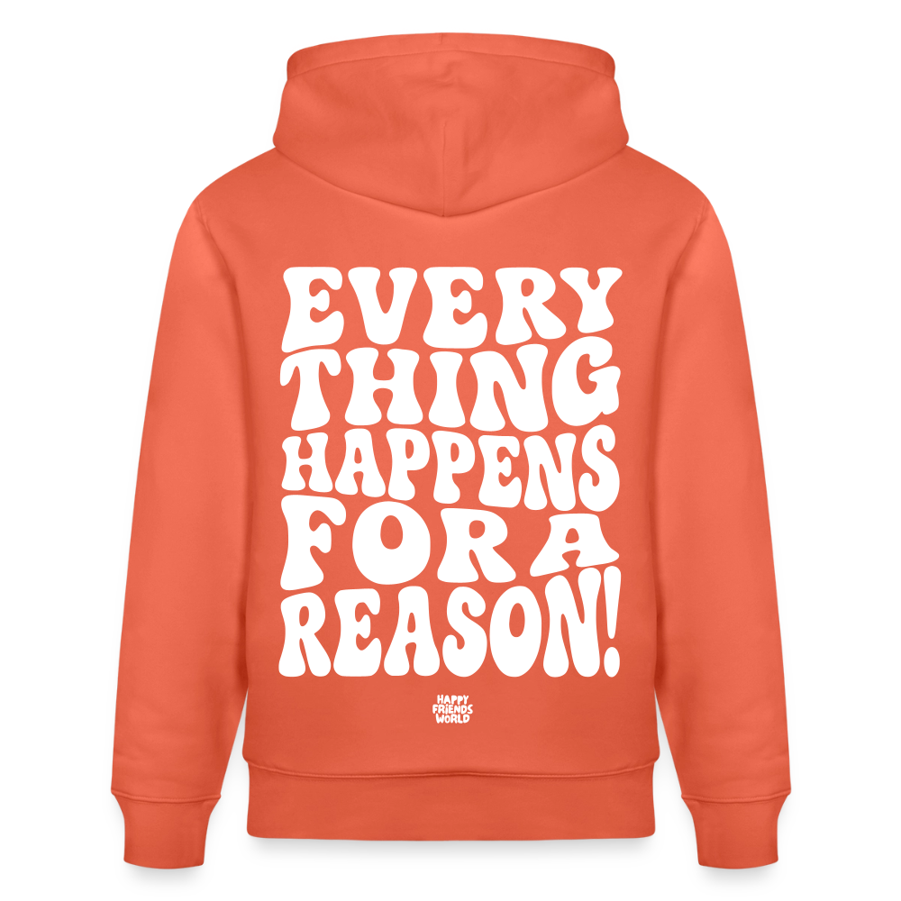 PREMIUM Unisex Bio-Hoodie EVERYTHING - Hellrot