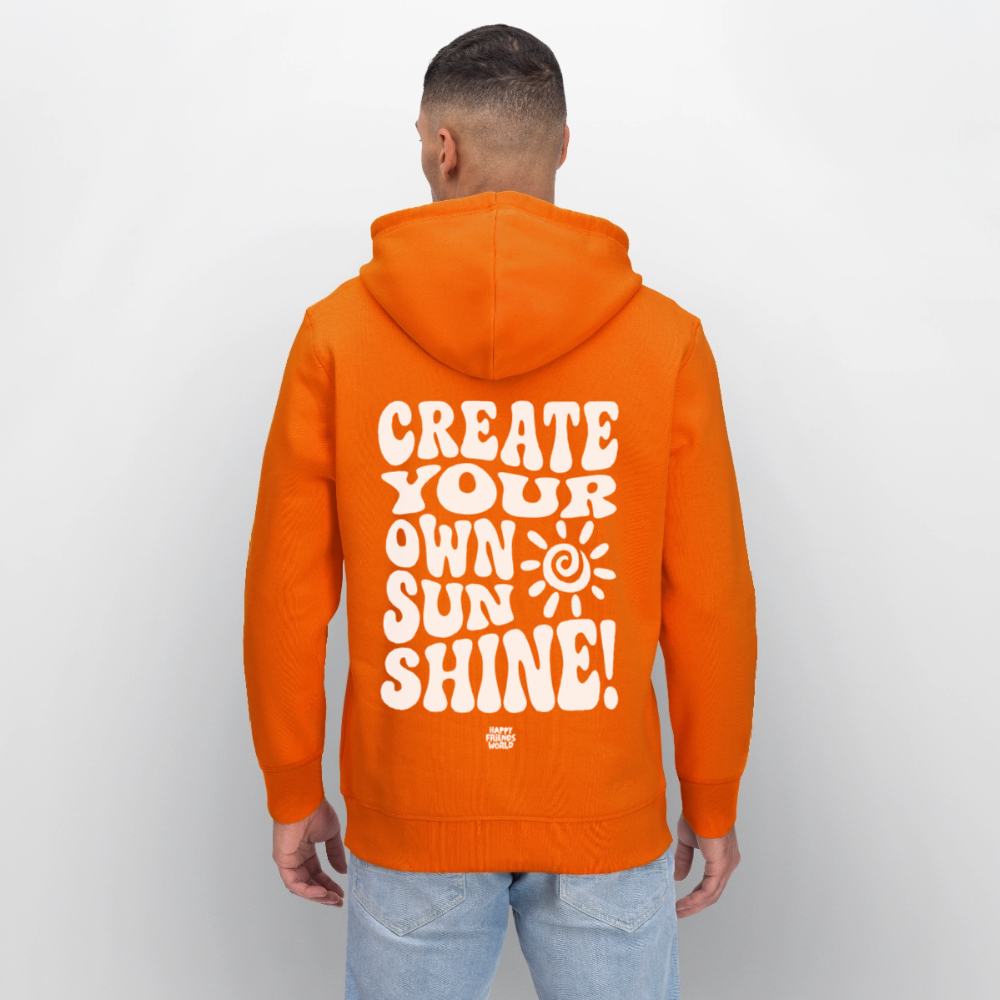 Unisex Bio-Hoodie SUNSHINE - Tieforange