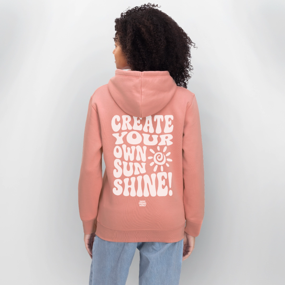 Unisex Bio-Hoodie SUNSHINE - Altrosa
