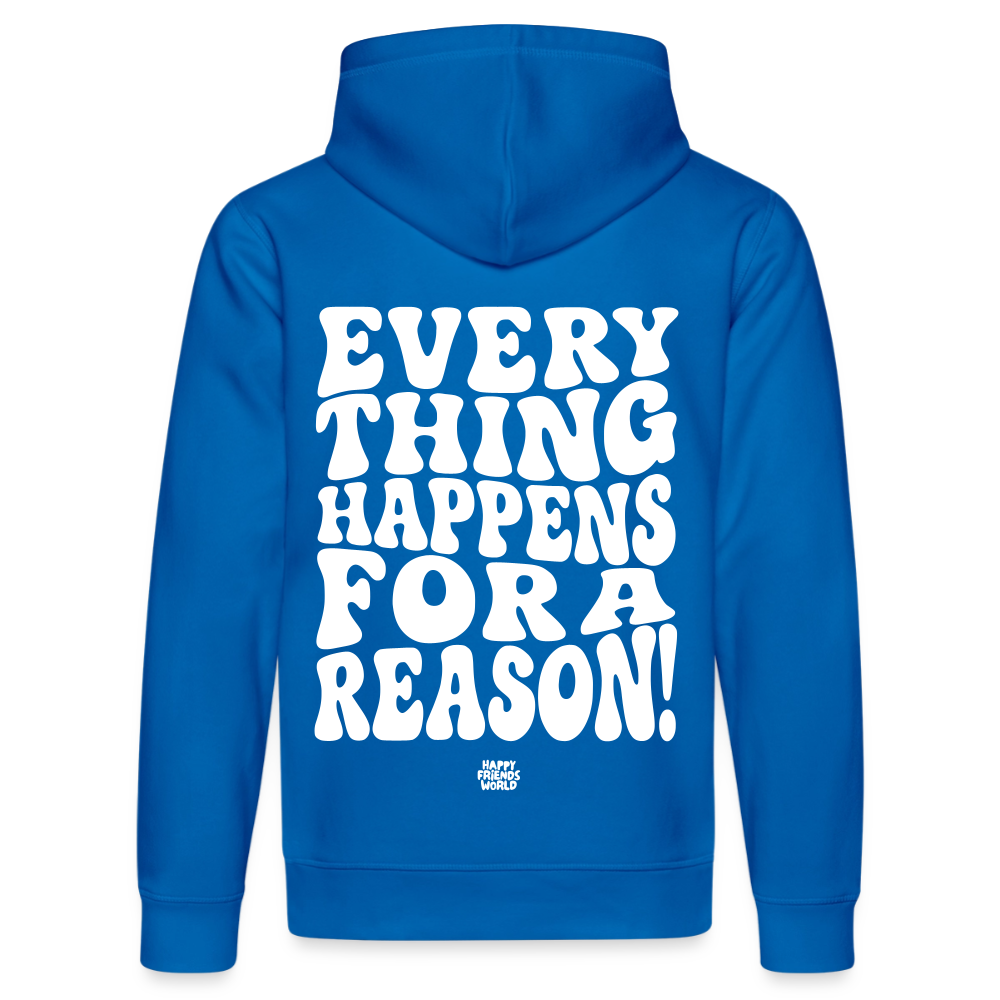 Unisex Bio-Hoodie EVERYTHING - Königsblau