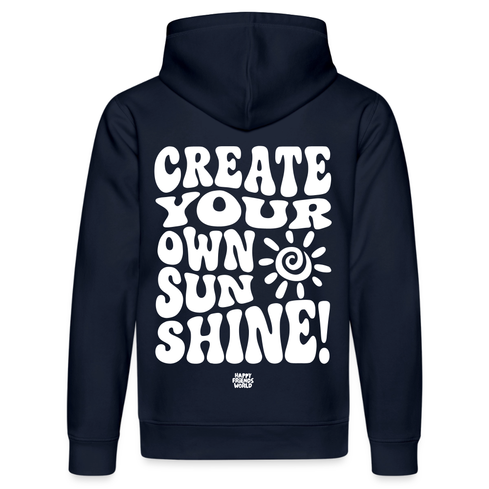 Unisex Bio-Hoodie SUNSHINE - French Navy