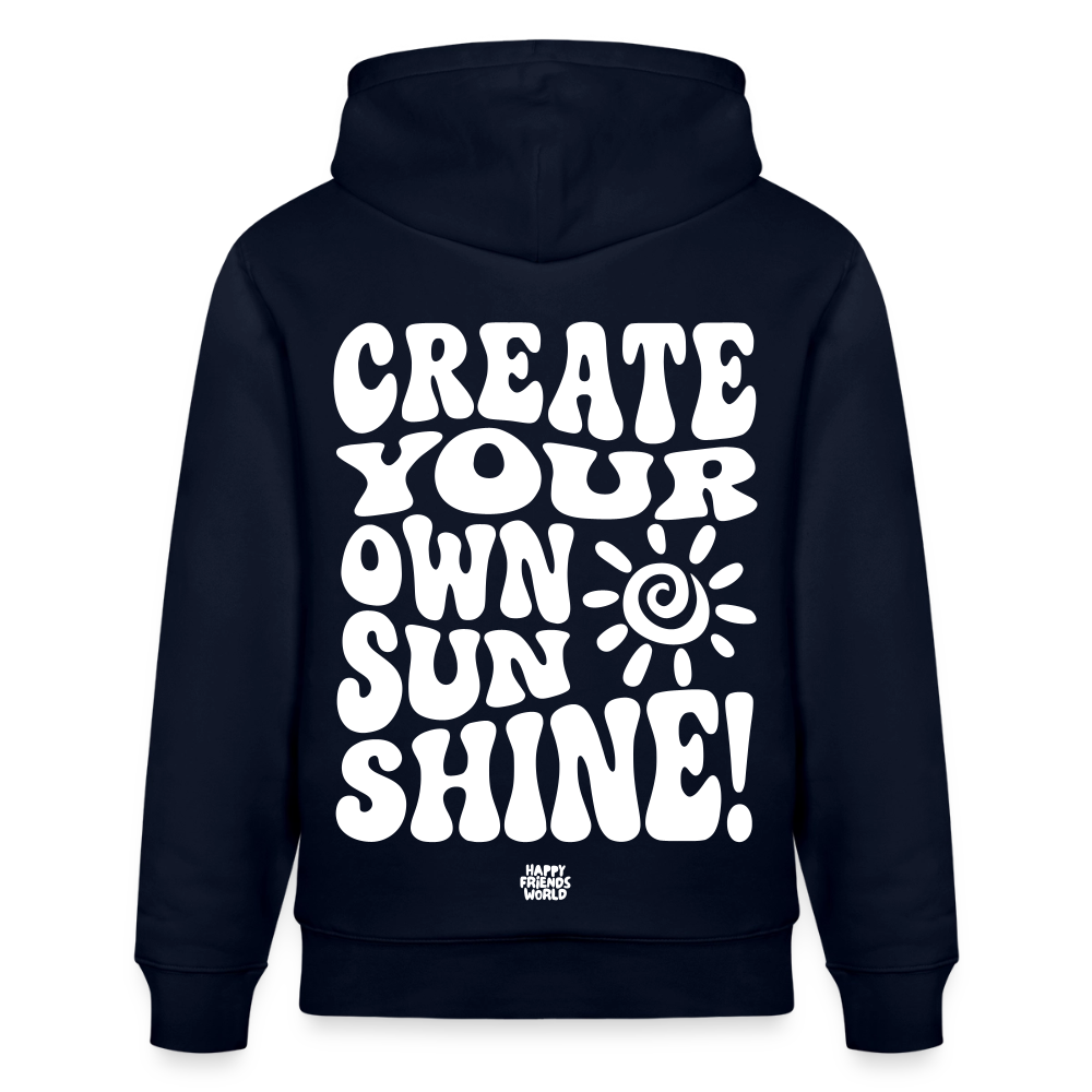 PREMIUM Unisex Bio-Hoodie SUNSHINE - Navy