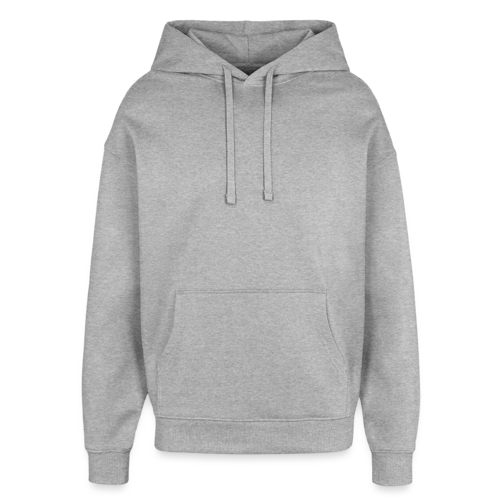 OVERSIZED Unisex Bio-Hoodie SUNSHINE - Grau meliert