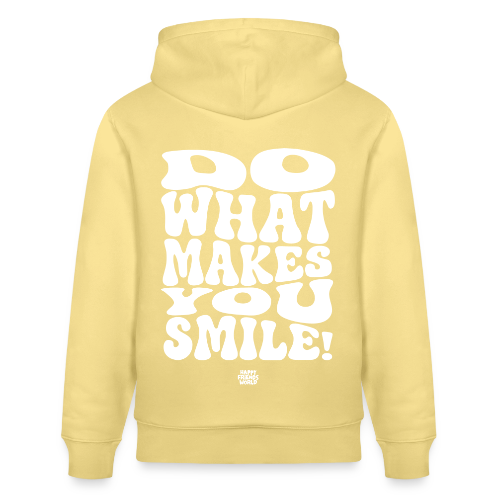 PREMIUM Unisex Bio-Hoodie SMILE - Gelb Viva 