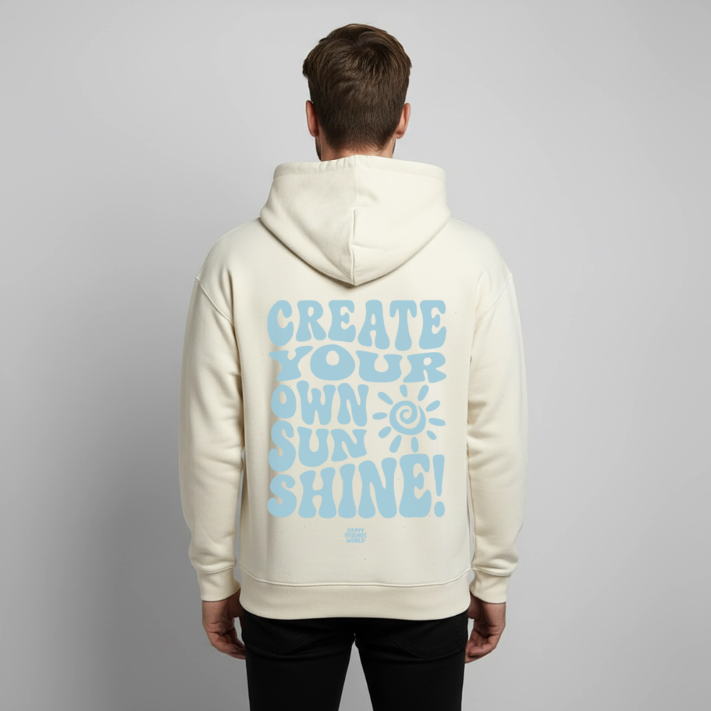 OVERSIZED Unisex Bio-Hoodie SUNSHINE - Natur