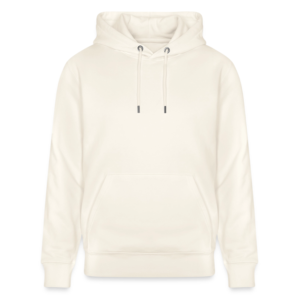 PREMIUM Unisex Bio-Hoodie SMILE - Naturweiß 
