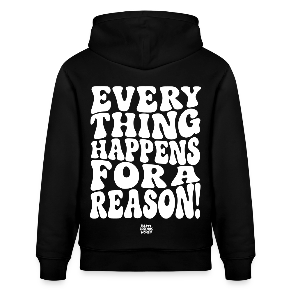 PREMIUM Unisex Bio-Hoodie EVERYTHING - Schwarz
