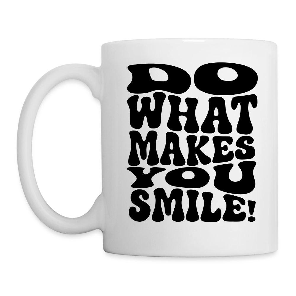 Tasse SMILE - Weiß