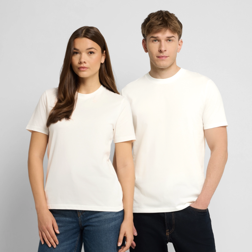 Unisex Bio-T-Shirt SUNSHINE - Naturweiß 