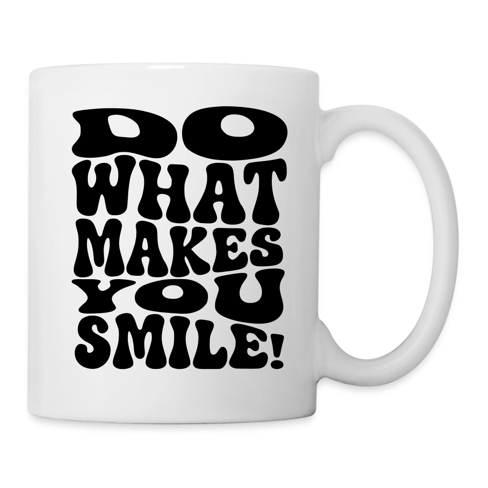 Tasse SMILE - Weiß