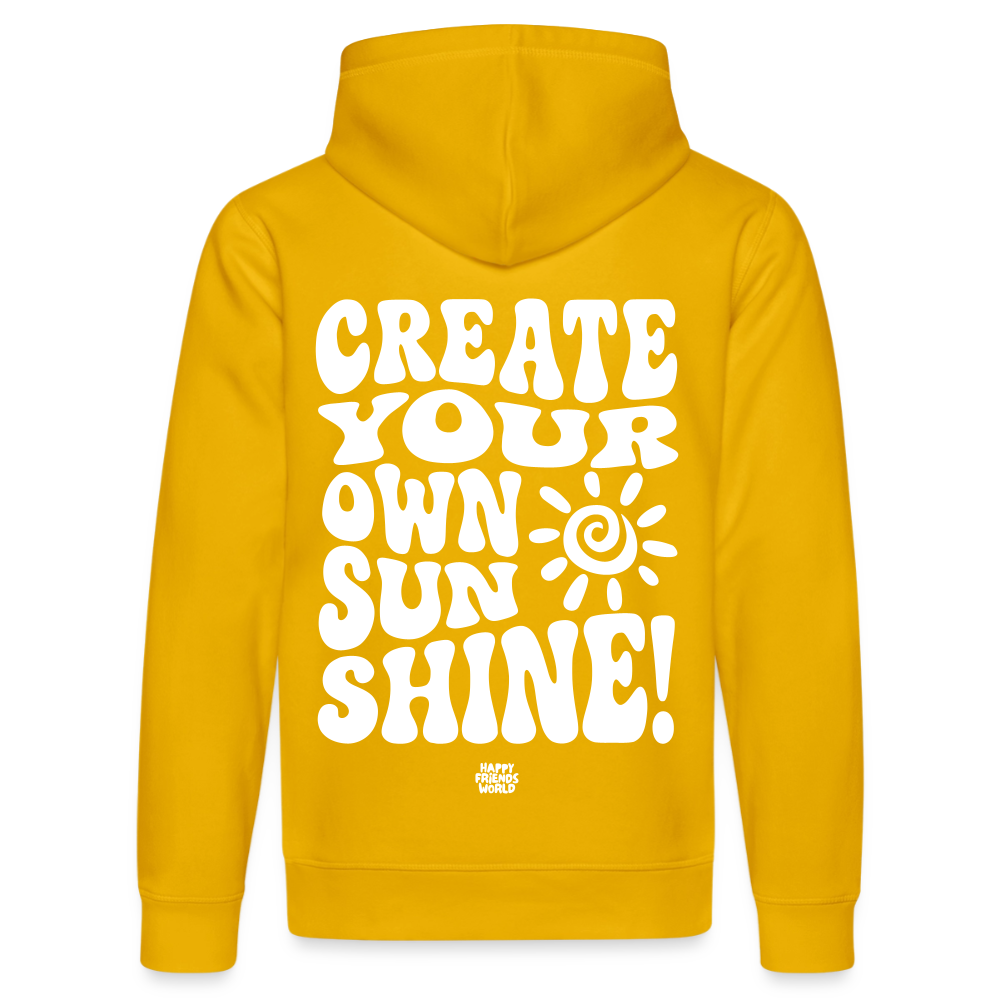 Unisex Bio-Hoodie SUNSHINE - Spektralgelb