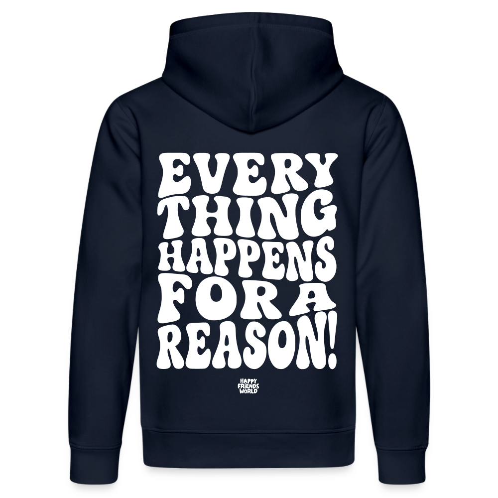Unisex Bio-Hoodie EVERYTHING - French Navy