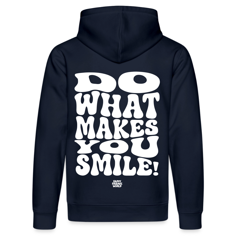 Unisex Bio-Hoodie SMILE - French Navy