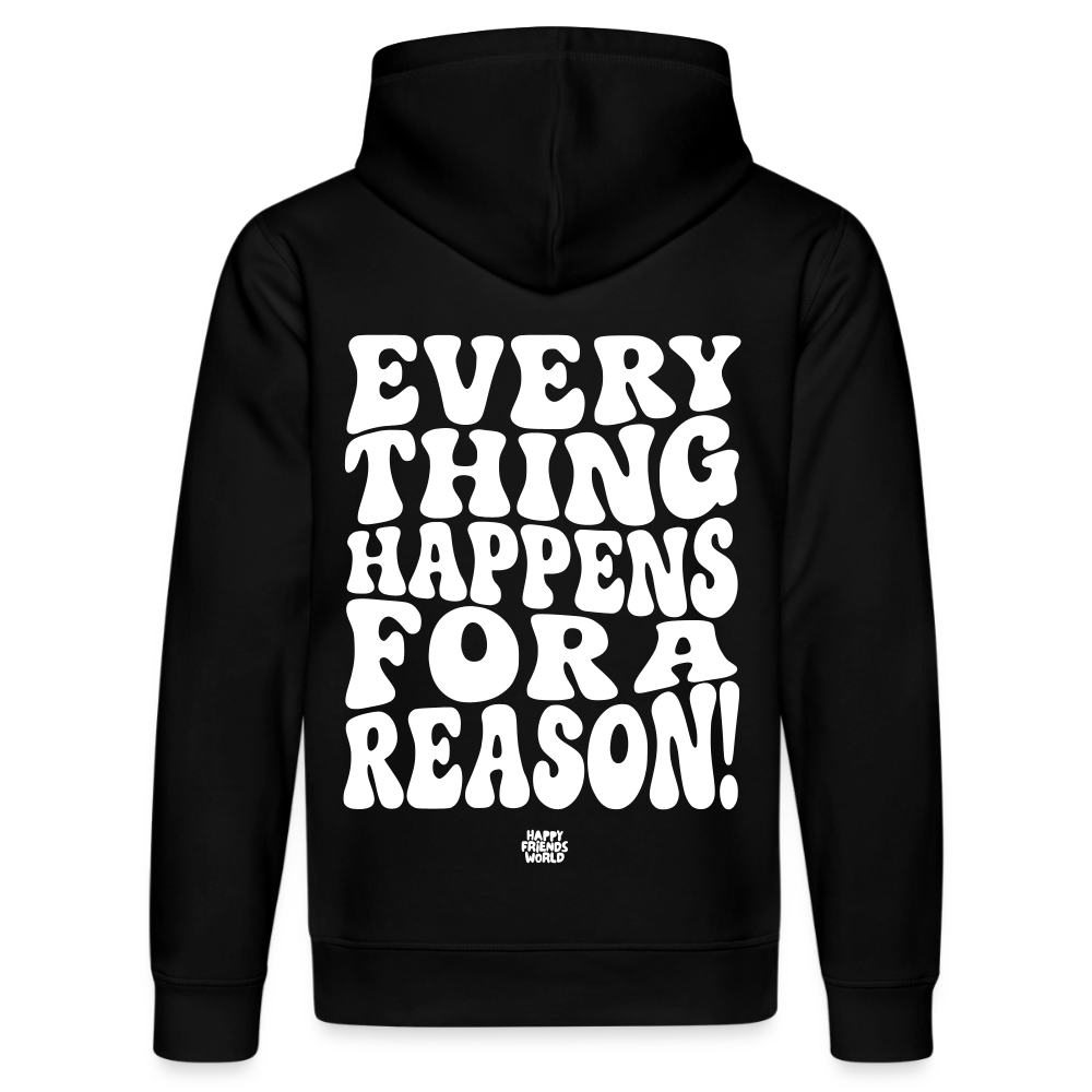 Unisex Bio-Hoodie EVERYTHING - Schwarz