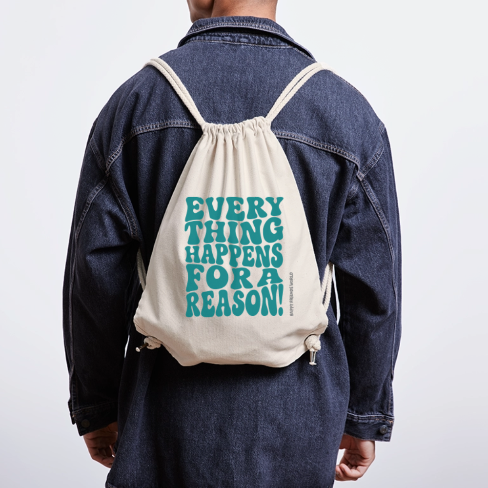 Recycelter Gym Bag EVERYTHING - Naturweiß