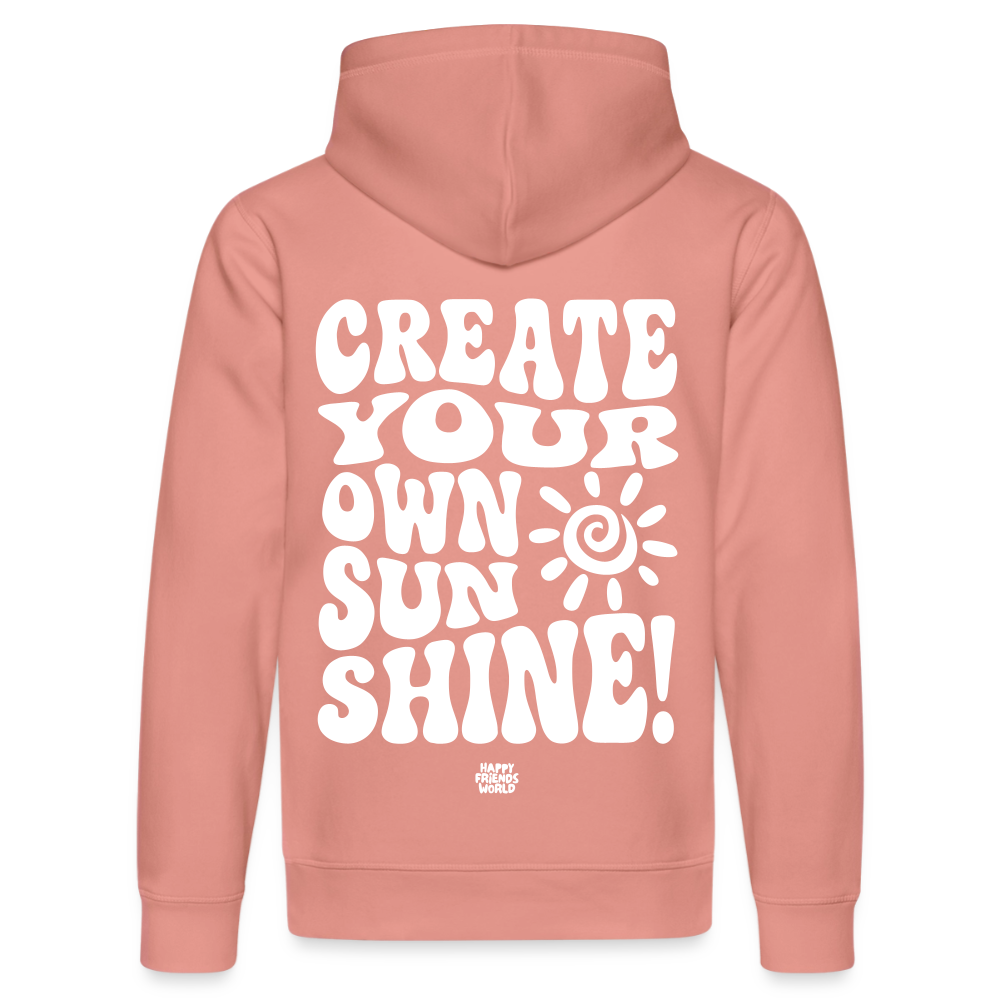 Unisex Bio-Hoodie SUNSHINE - Altrosa
