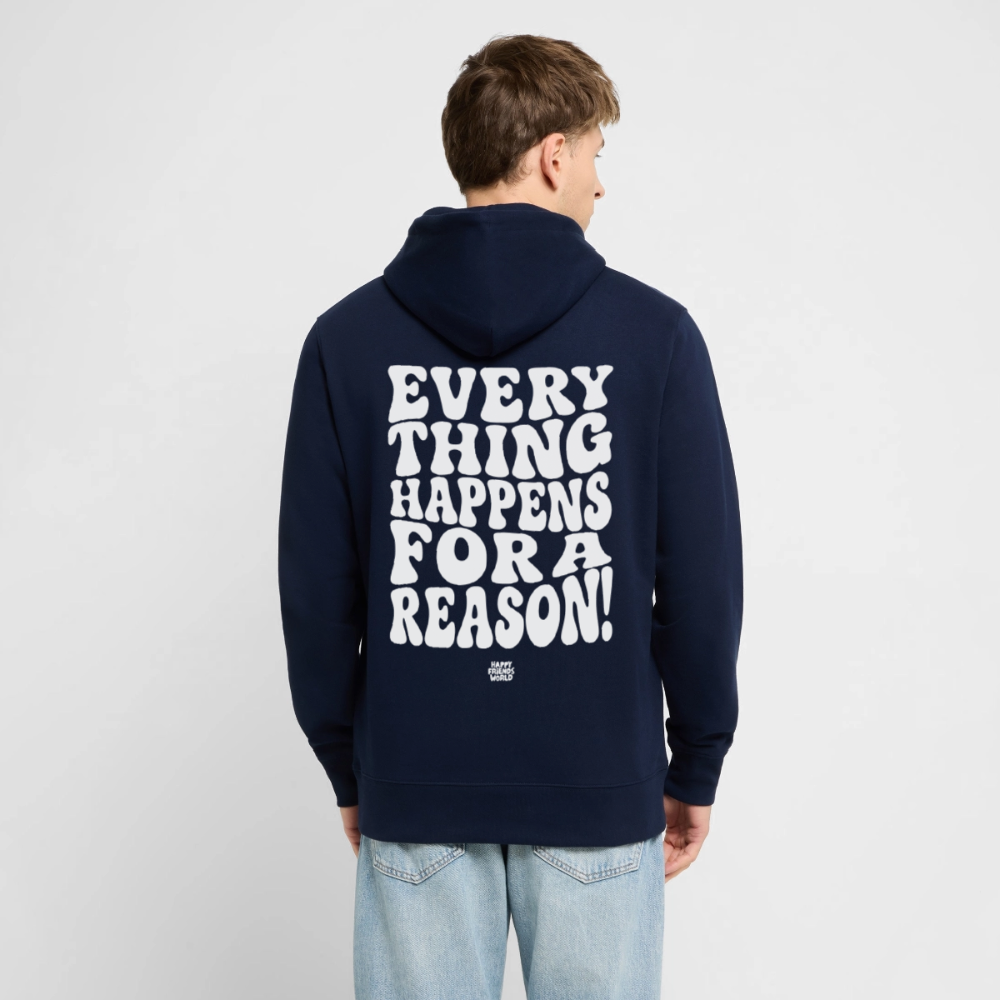 PREMIUM Unisex Bio-Hoodie EVERYTHING - Navy