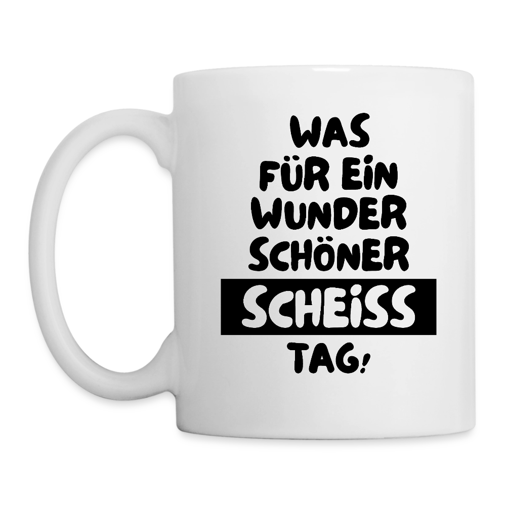 Tasse WUNDERSCHÖN - Weiß