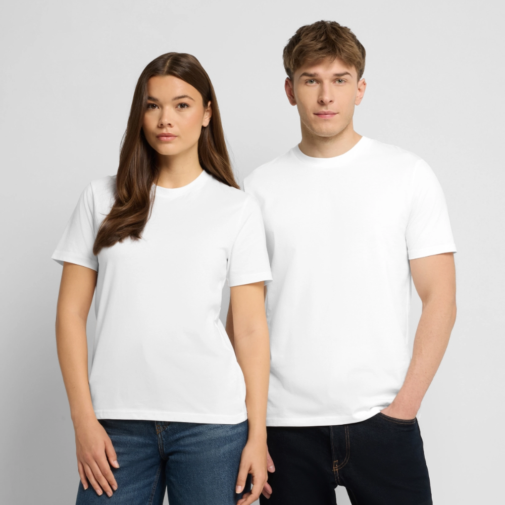 Unisex Bio-T-Shirt GOOD DAY - Weiß