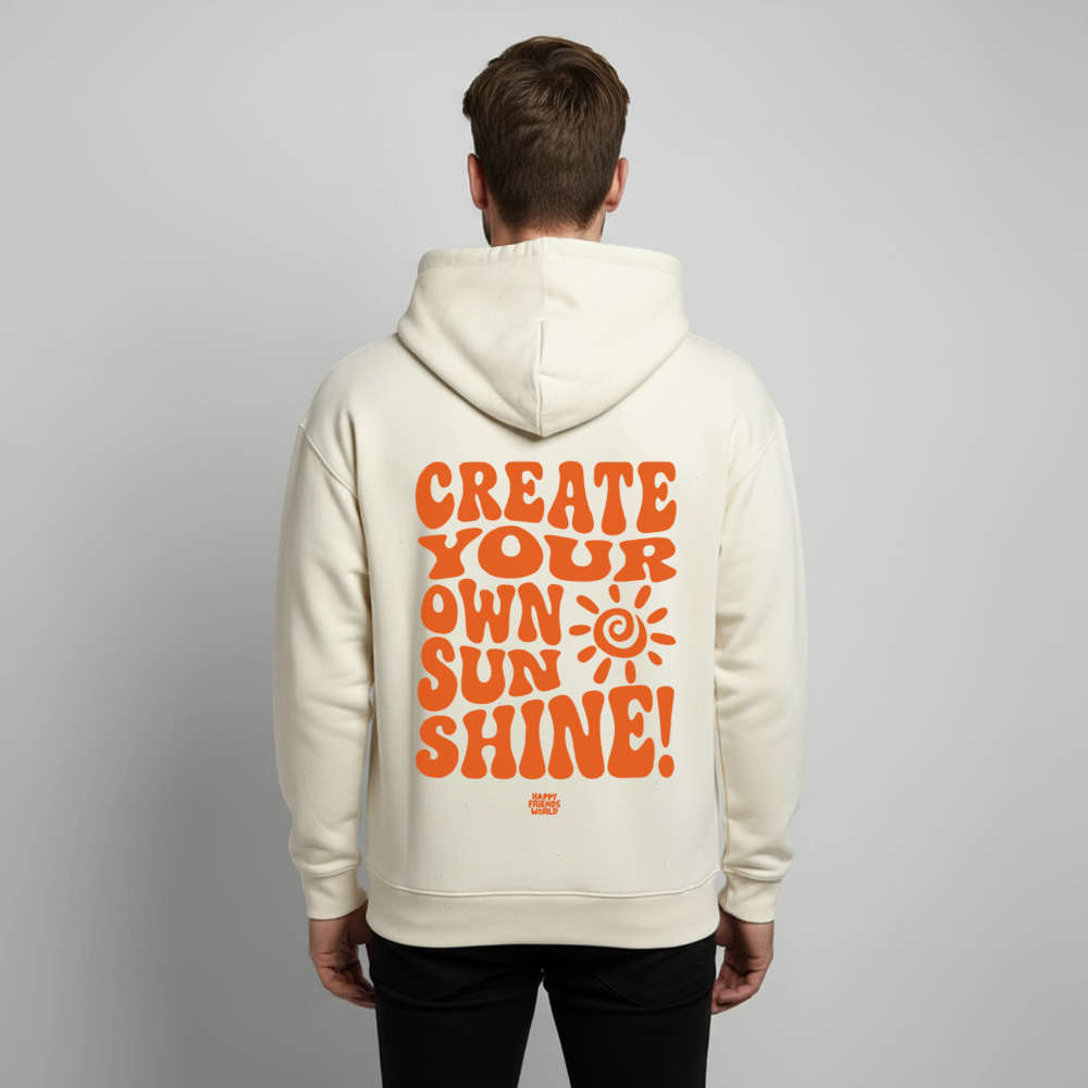 OVERSIZED Unisex Bio-Hoodie SUNSHINE - Natur