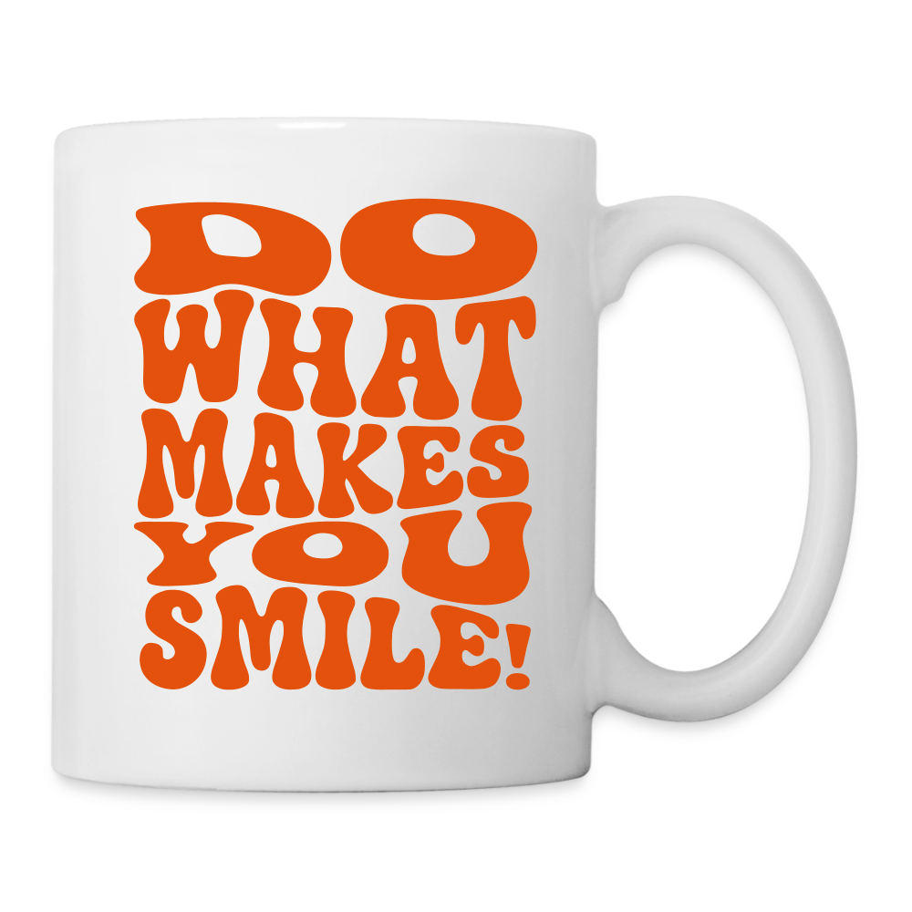 Tasse SMILE - Weiß