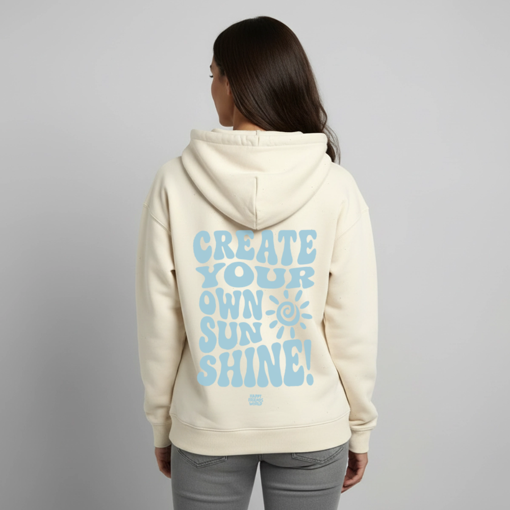 OVERSIZED Unisex Bio-Hoodie SUNSHINE - Natur