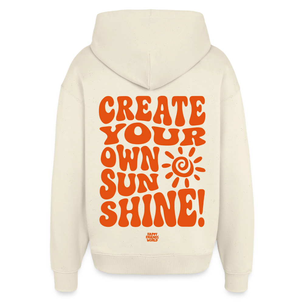 OVERSIZED Unisex Bio-Hoodie SUNSHINE - Natur