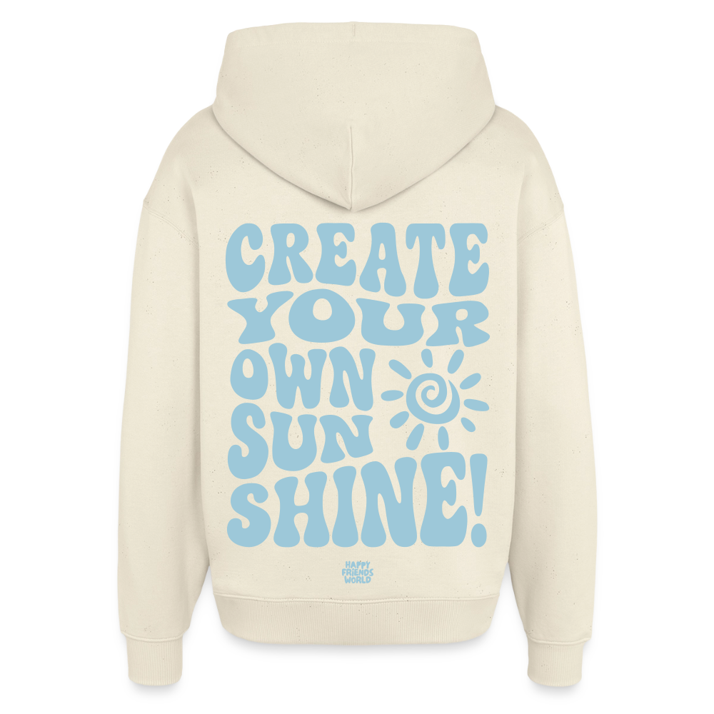 OVERSIZED Unisex Bio-Hoodie SUNSHINE - Natur