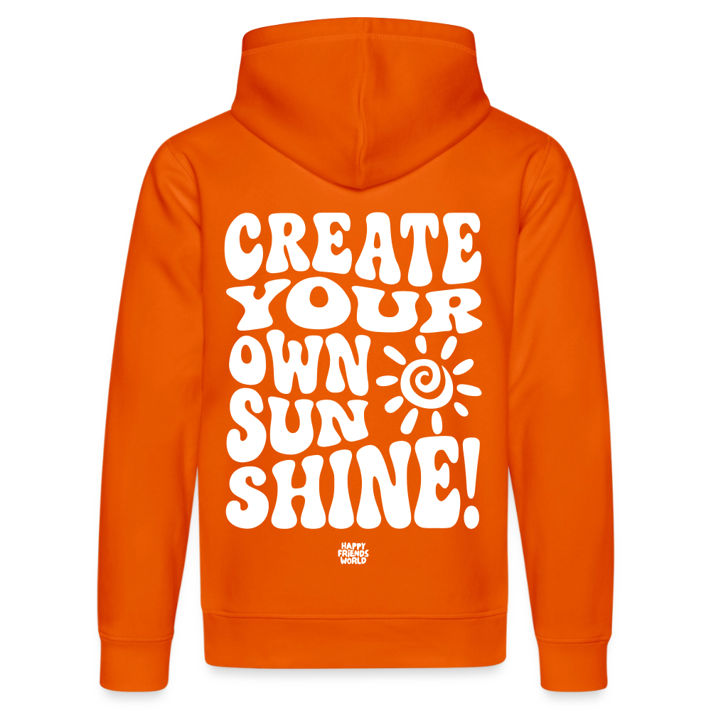 Unisex Bio-Hoodie SUNSHINE - Tieforange