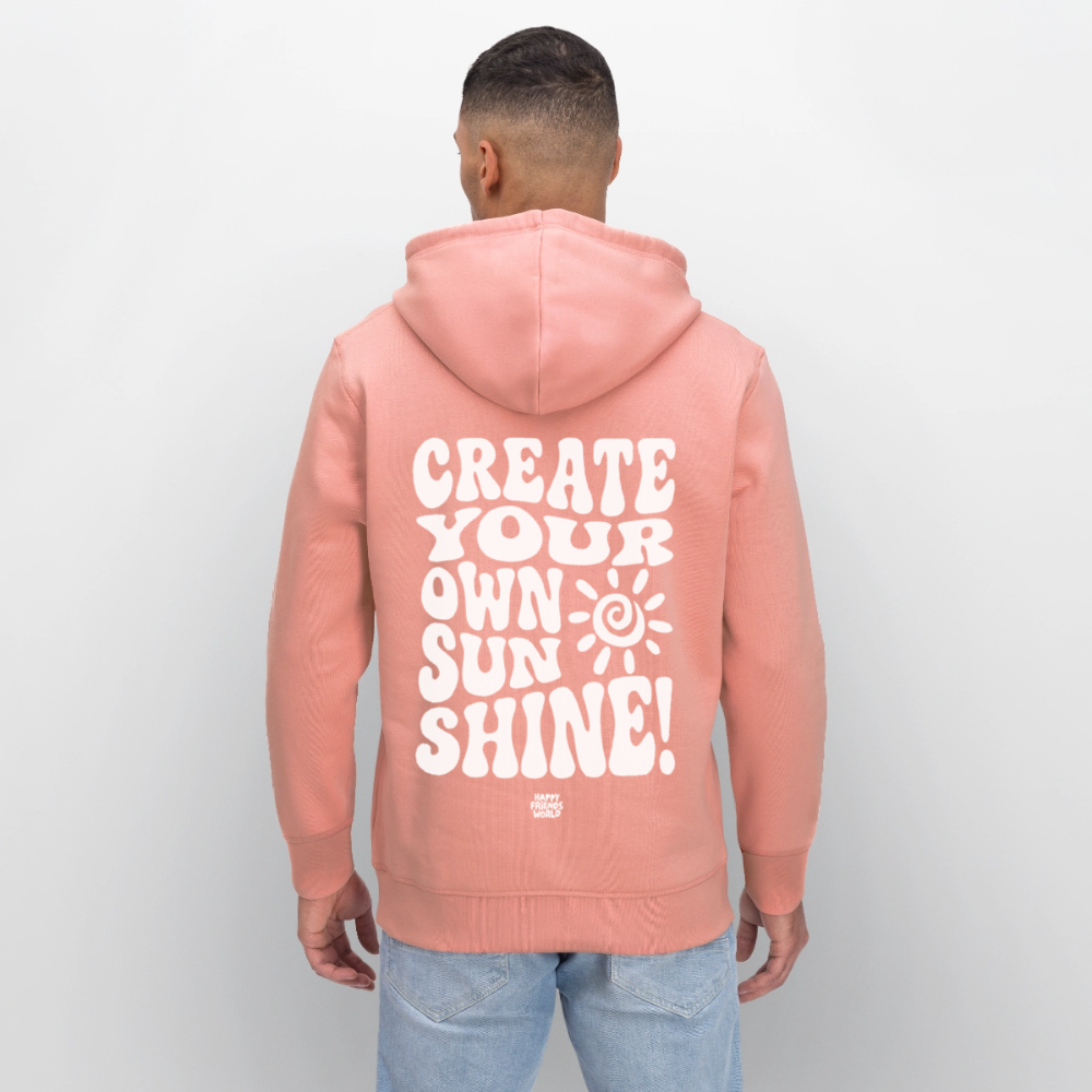 Unisex Bio-Hoodie SUNSHINE - Altrosa