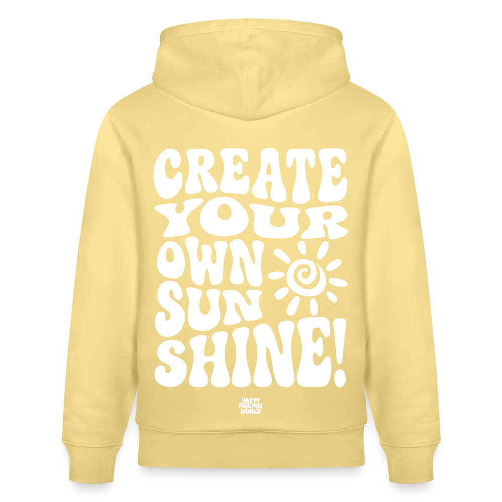 PREMIUM Unisex Bio-Hoodie SUNSHINE - Gelb Viva 