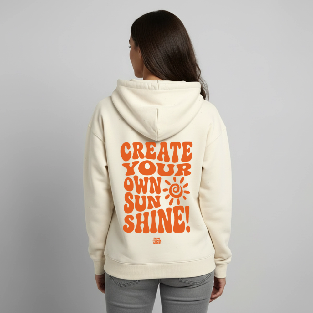 OVERSIZED Unisex Bio-Hoodie SUNSHINE - Natur