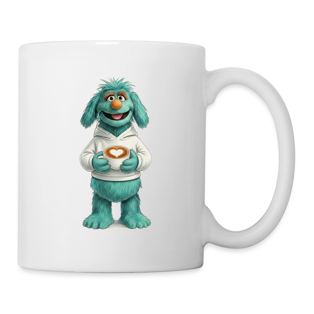Tasse SUNNY KAFFEE - Weiß