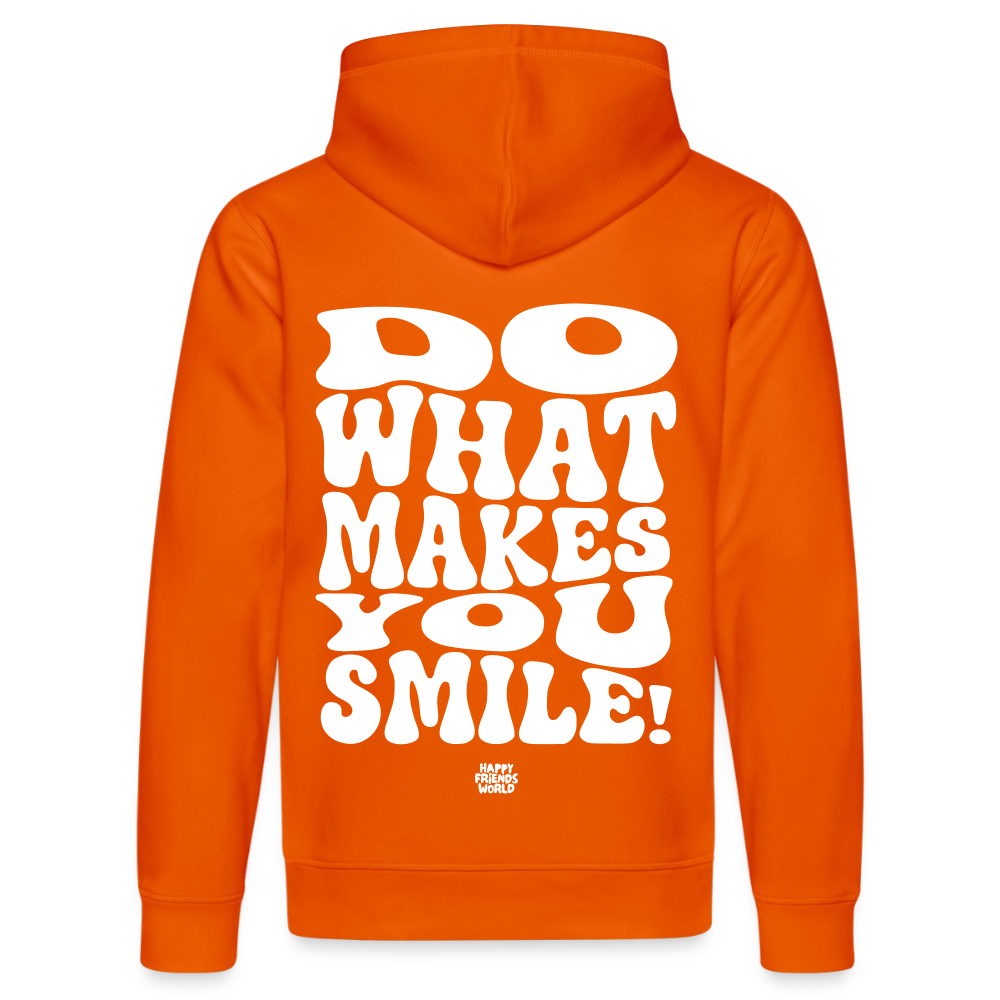 Unisex Bio-Hoodie SMILE - Tieforange